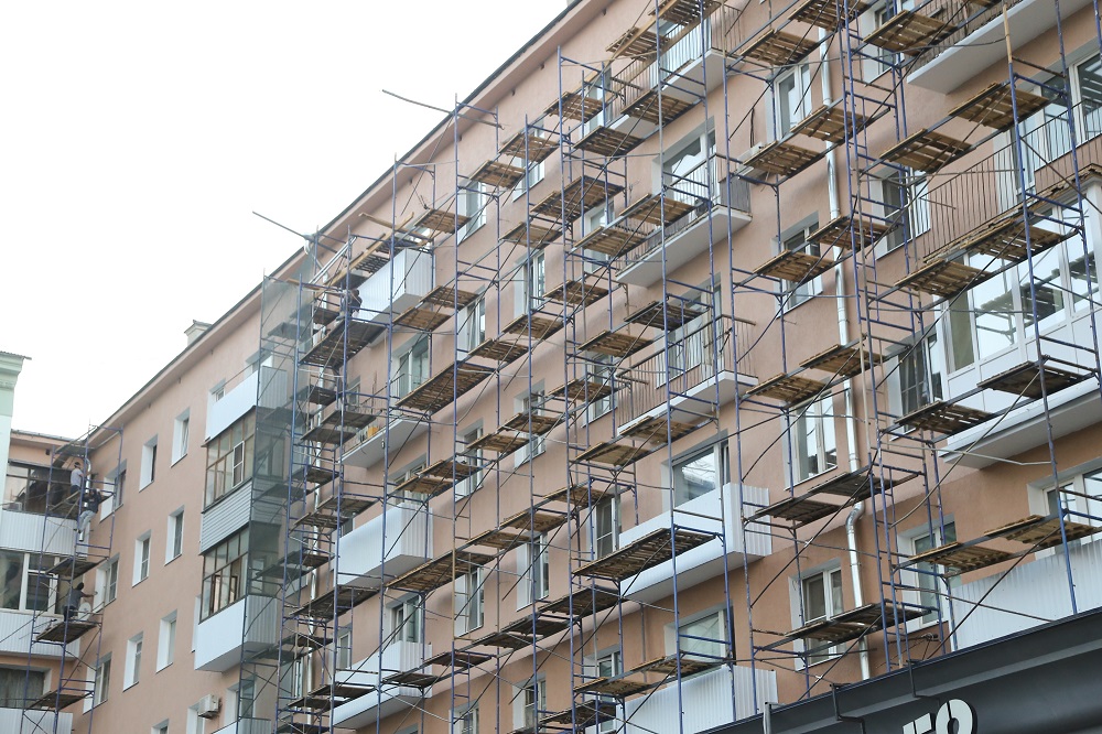 Более 350 фасадов зданий было отремонтировано в Нижегородской области в 2021 году